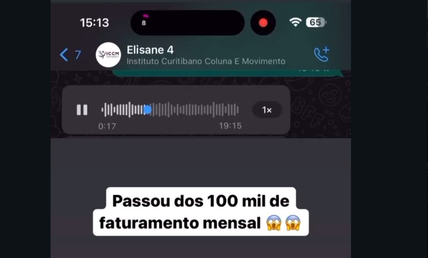 Depoimento Elisane — passou dos 100 mil de faturamento mensal